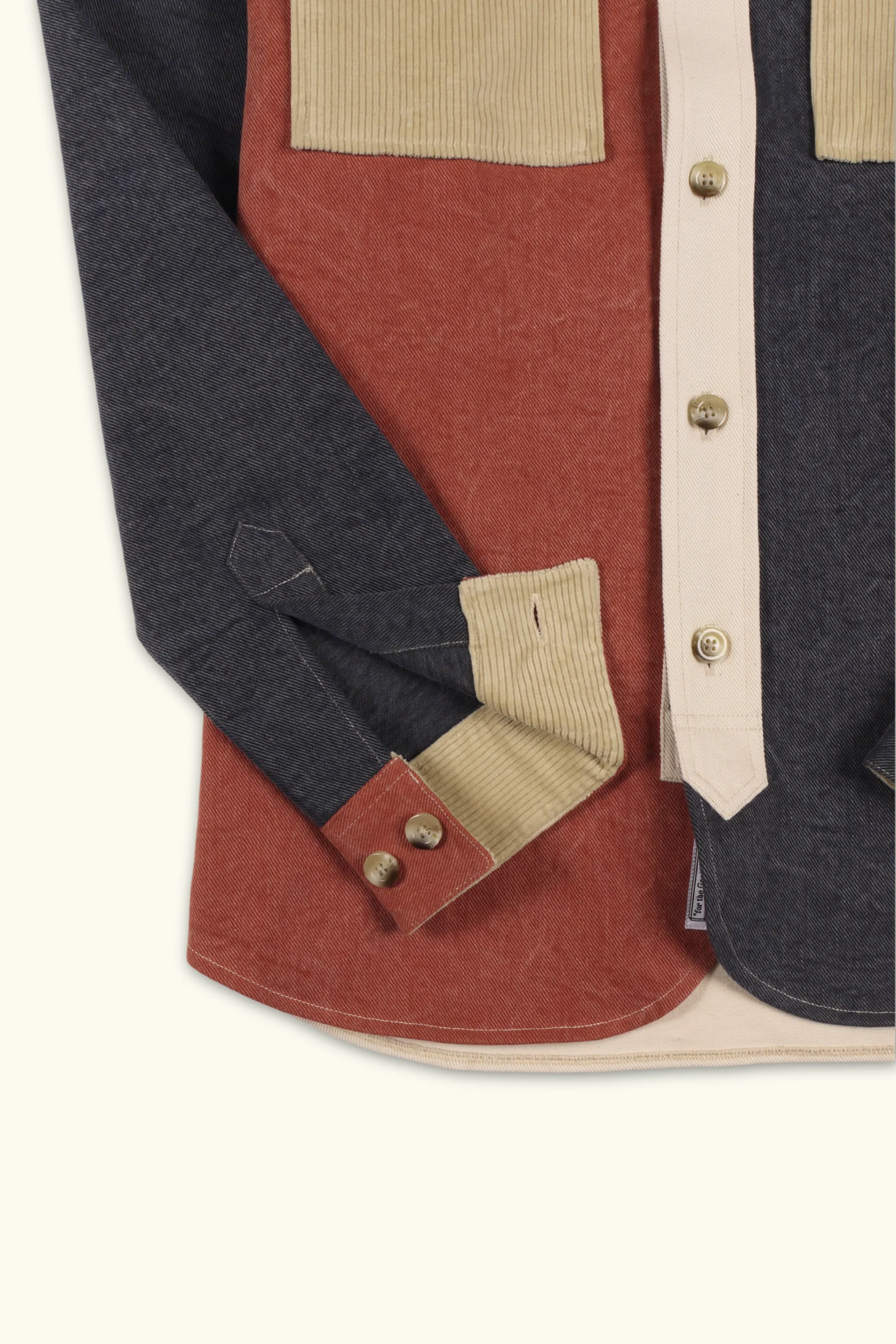 CUISSE DE GRENOUILLE - Surchemise en Twill Multicolore – Image 4