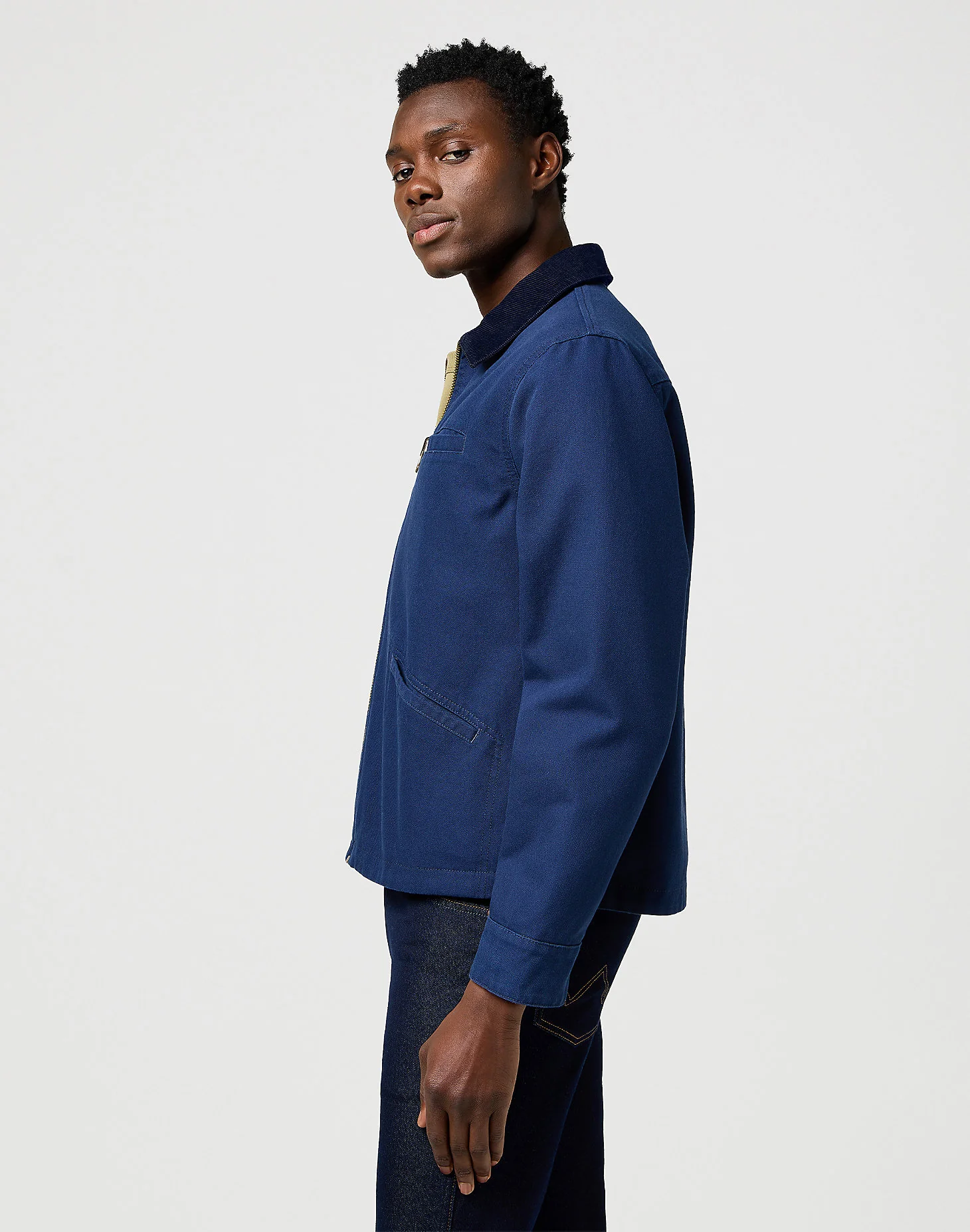WRANGLER - Veste Utility Navy – Image 4