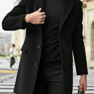 Zaiden | Manteau chic-décontracté à finition chaude pour homme