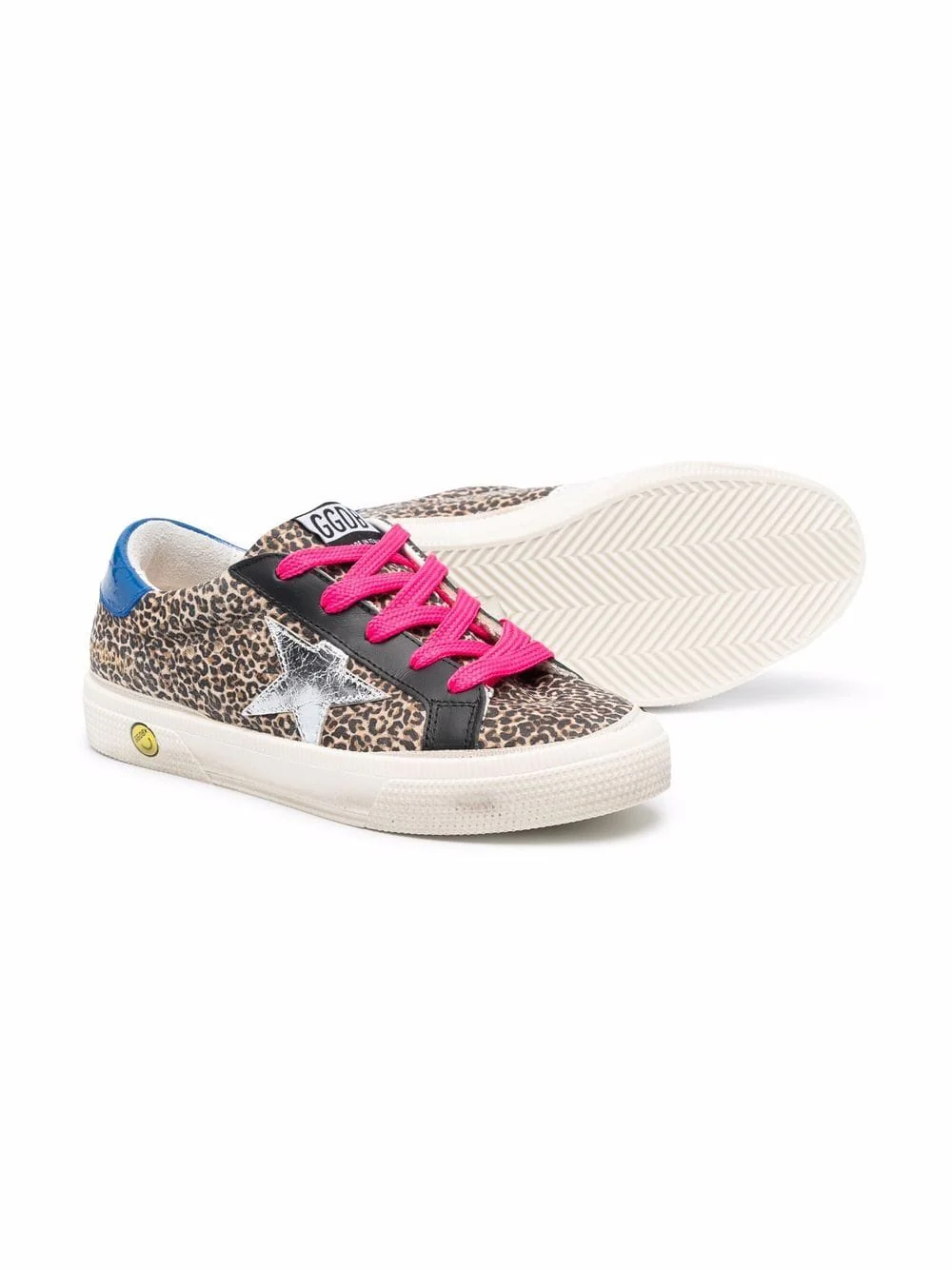 GOLDEN GOOSE - May Leopard Blue – Image 5
