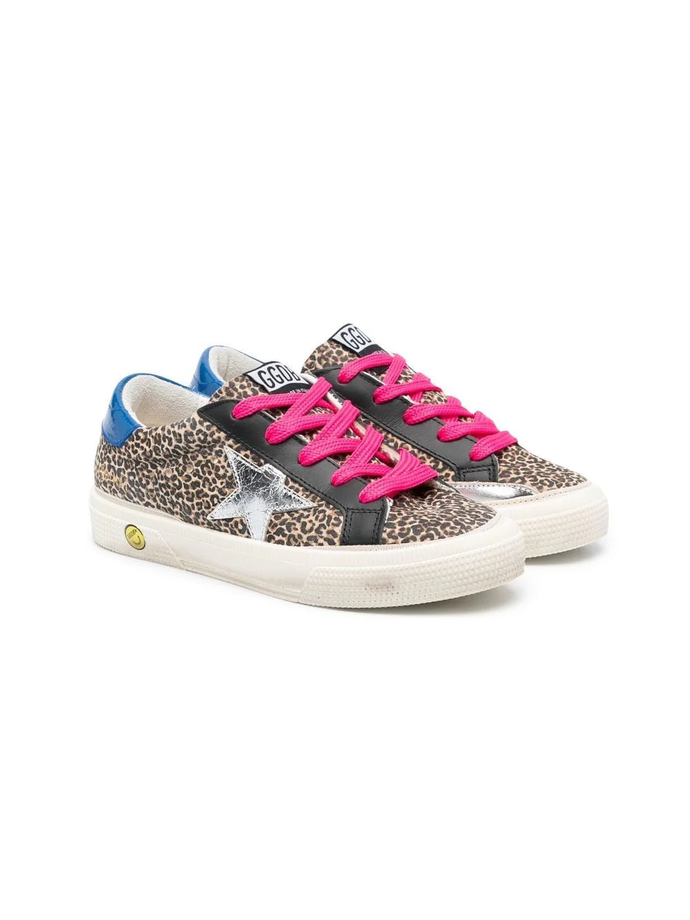 GOLDEN GOOSE - May Leopard Blue – Image 3
