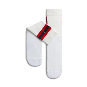 Chaussettes de tennis ON - Blanc/Rouge