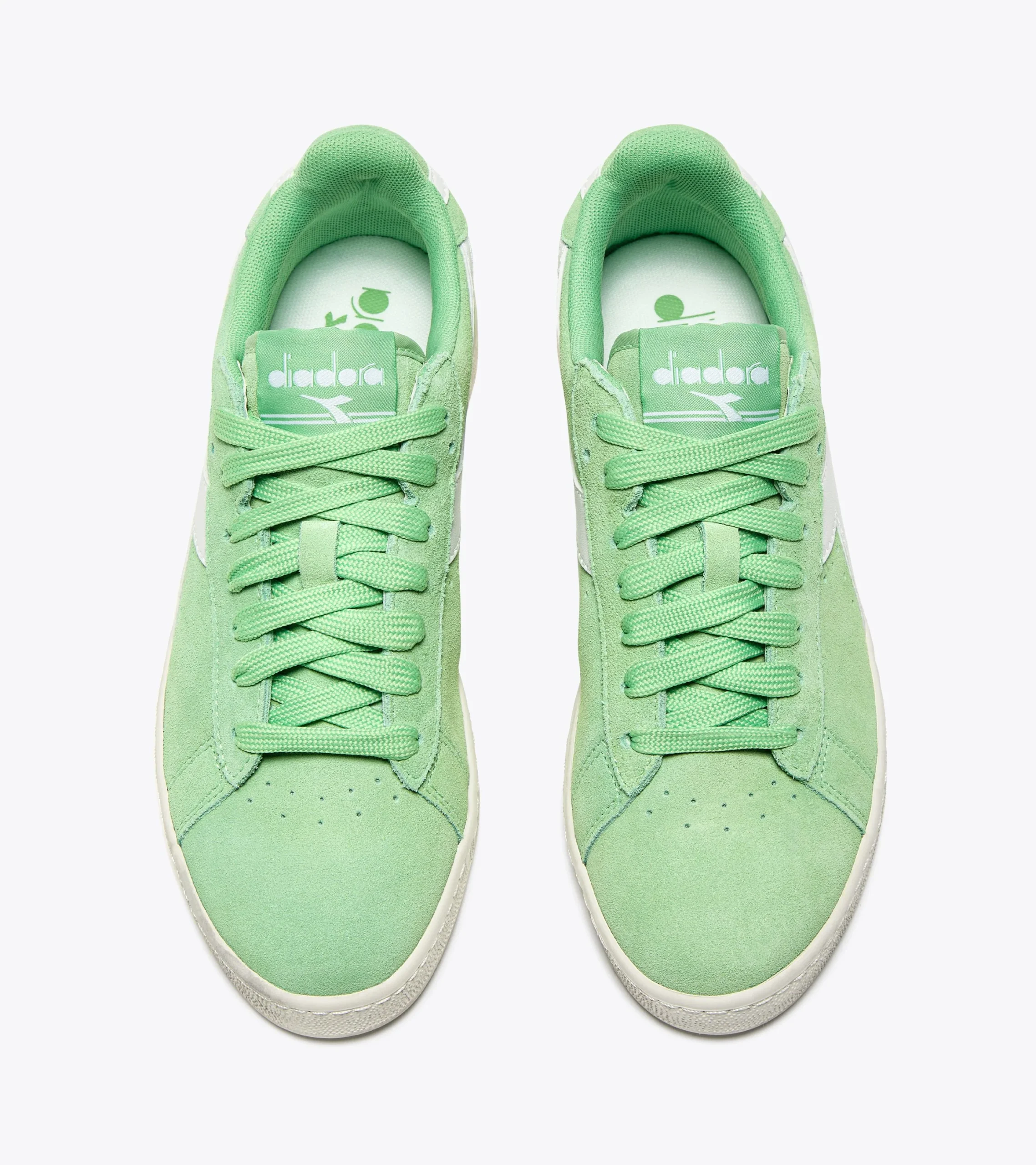 DIADORA - Game L Low Suede Waxed Pistachio – Image 4