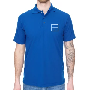 Polo en coton à mailles TG