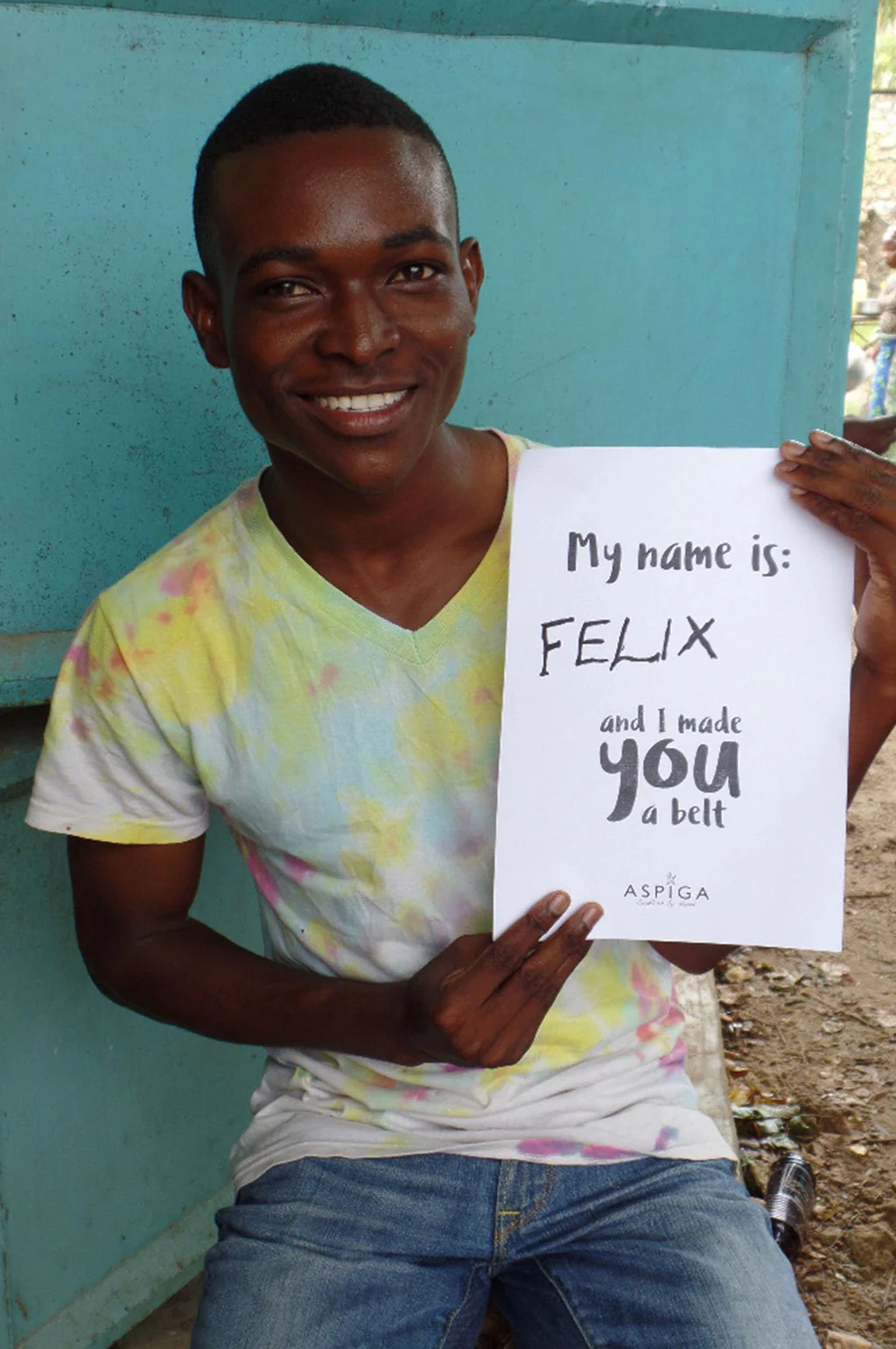 ASPIGA - Full Beaded Blue – Image 4