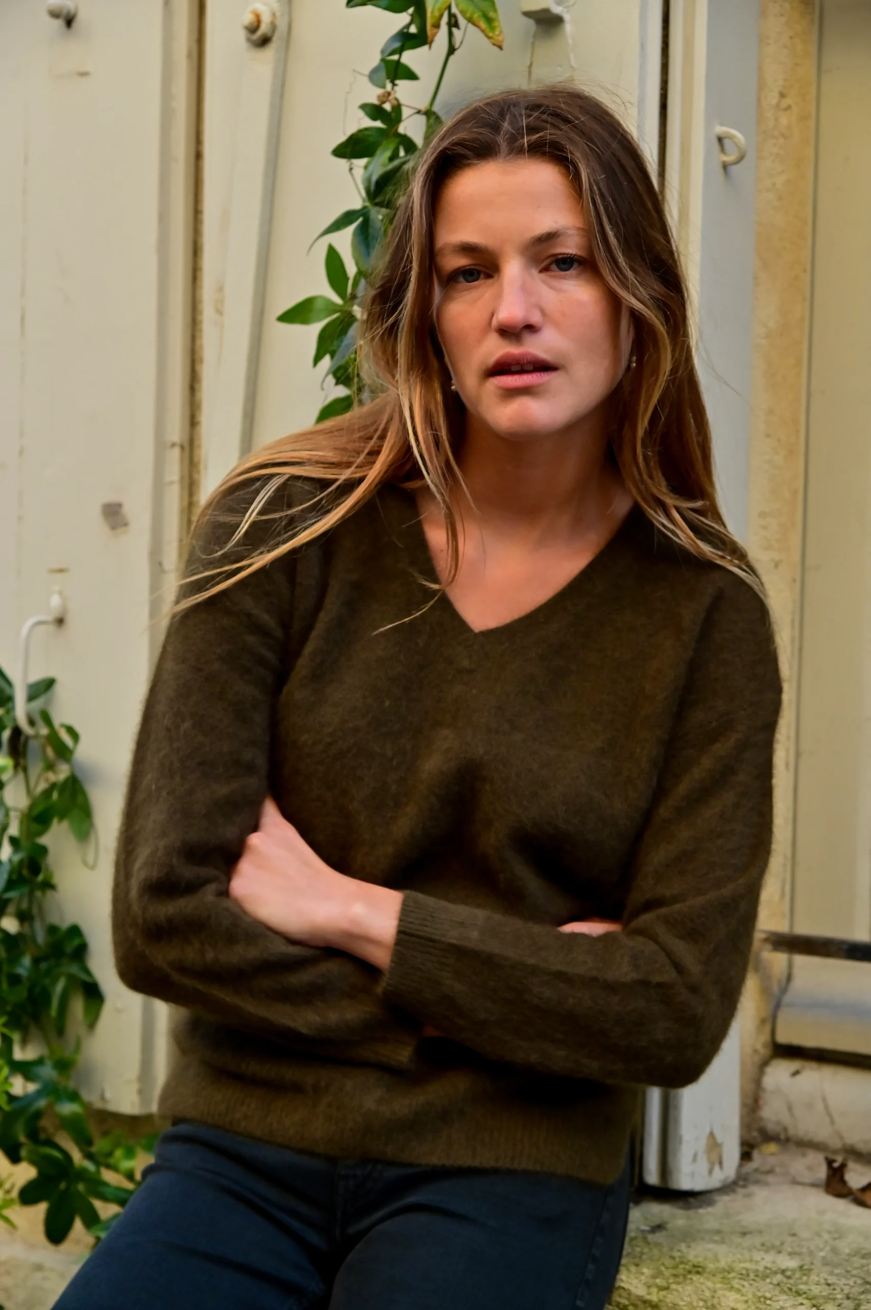 ESTHÈME - Petit Col V Raccoon