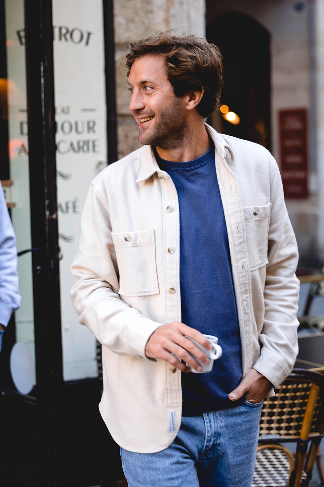 CUISSE DE GRENOUILLE - Surchemise en Twill – Image 2