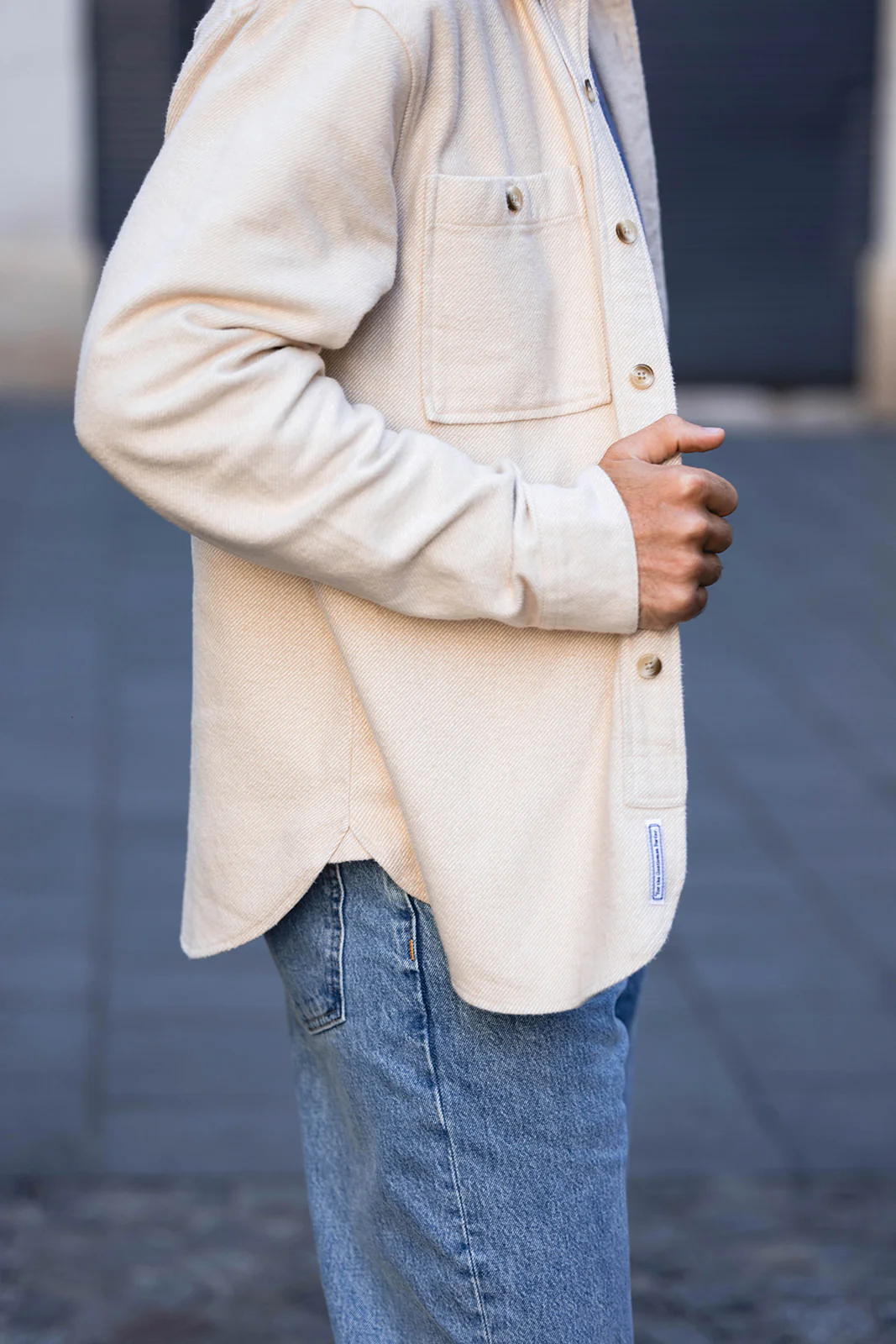 CUISSE DE GRENOUILLE - Surchemise en Twill – Image 4