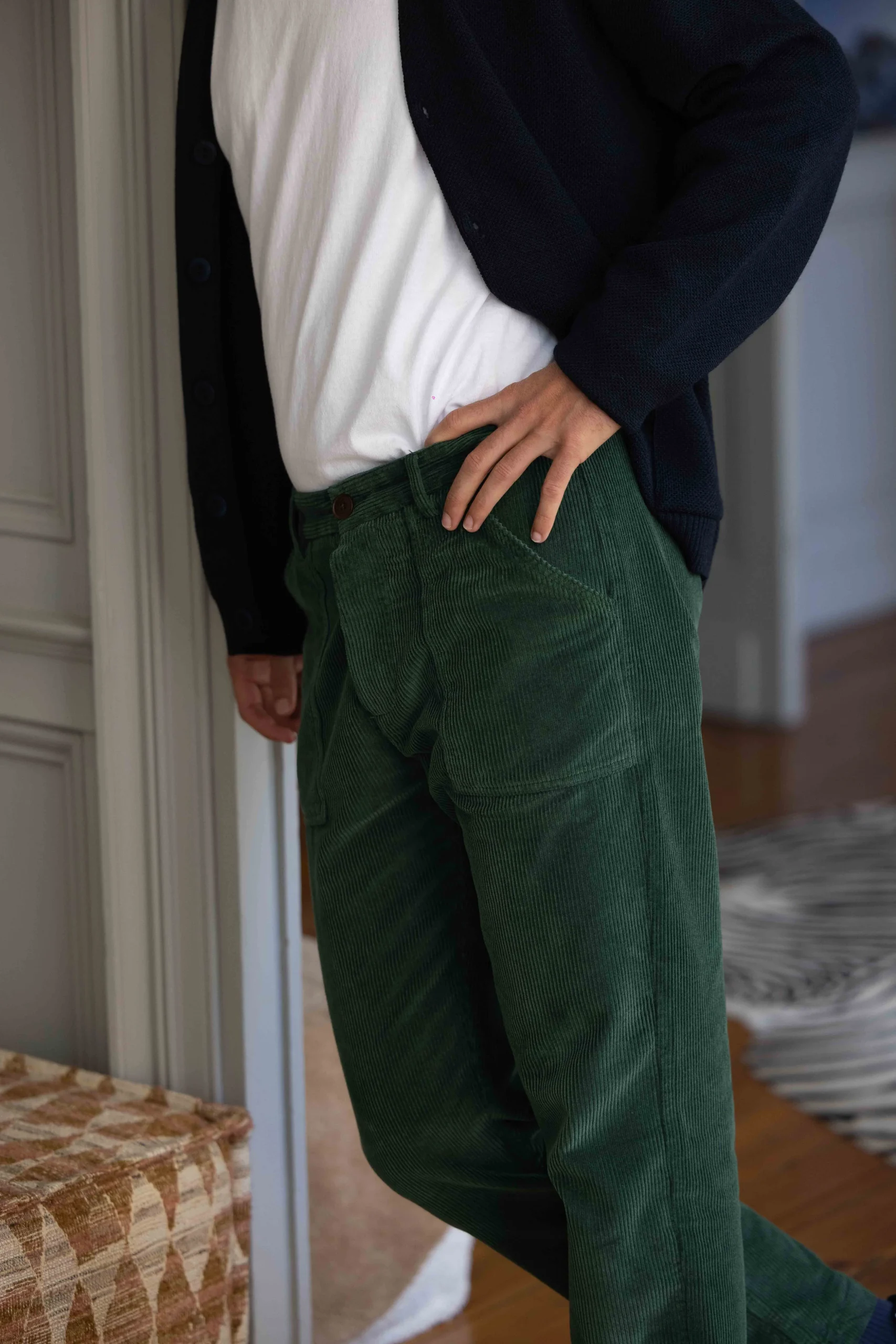 CUISSE DE GRENOUILLE - Pantalon Fatigue Velours Côtelé – Image 3