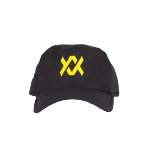 Volkl Performance Hat Large Logo - Noir/Jaune Fluo