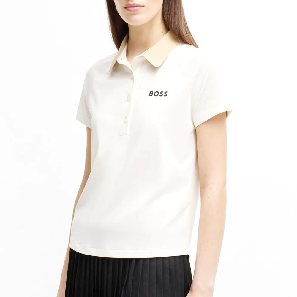 Polo actif à blocs de couleurs avec logo – Image 4