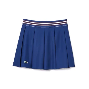 Lacoste PIQUÉ Sport Jupe Whit Built-In Short (Femme) - Marine