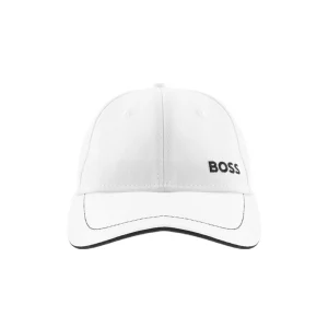 Casquette en sergé de coton avec logo brodé