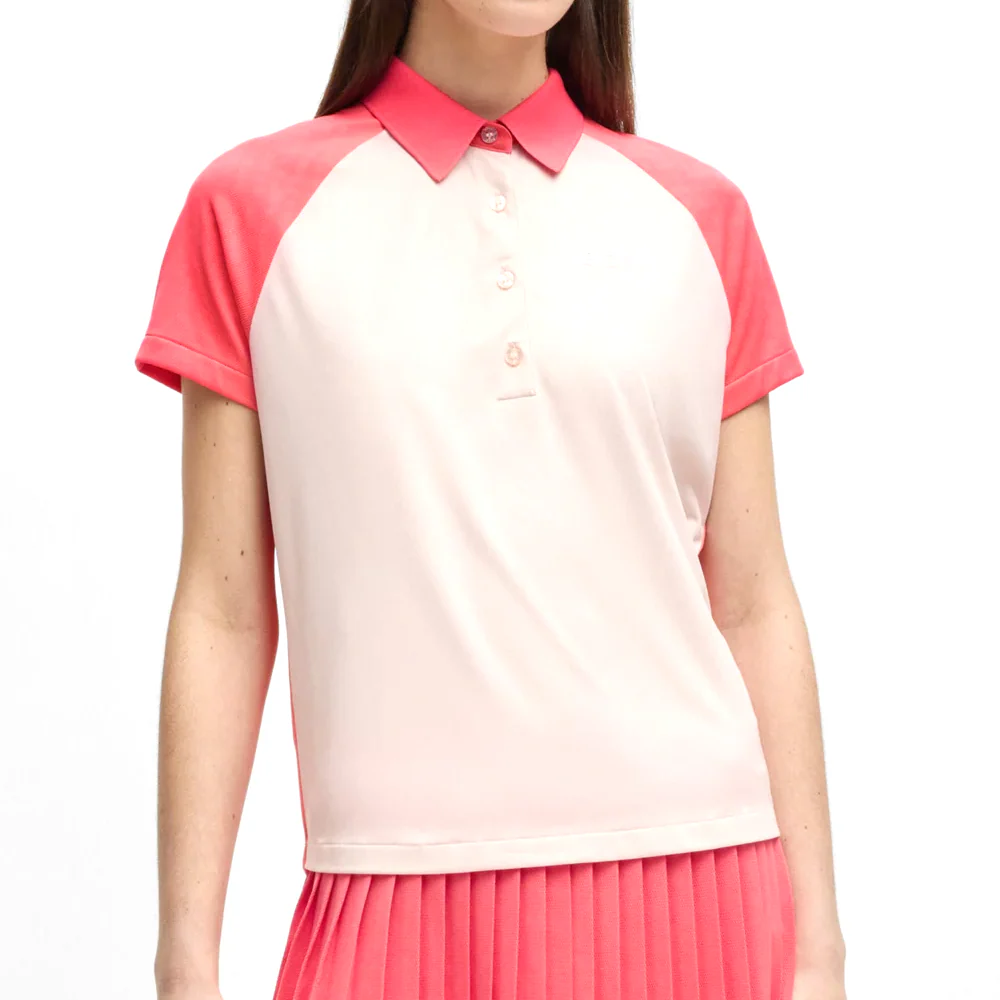 Polo actif à blocs de couleurs avec logo – Image 5