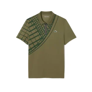 Polo de tennis slim imprimé ultra-sec
