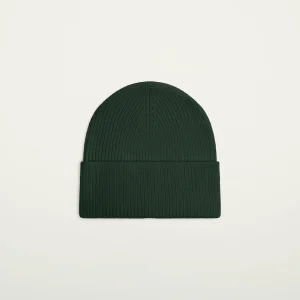 NITTO KNITWEAR - Bonnet Ara Vert Forêt