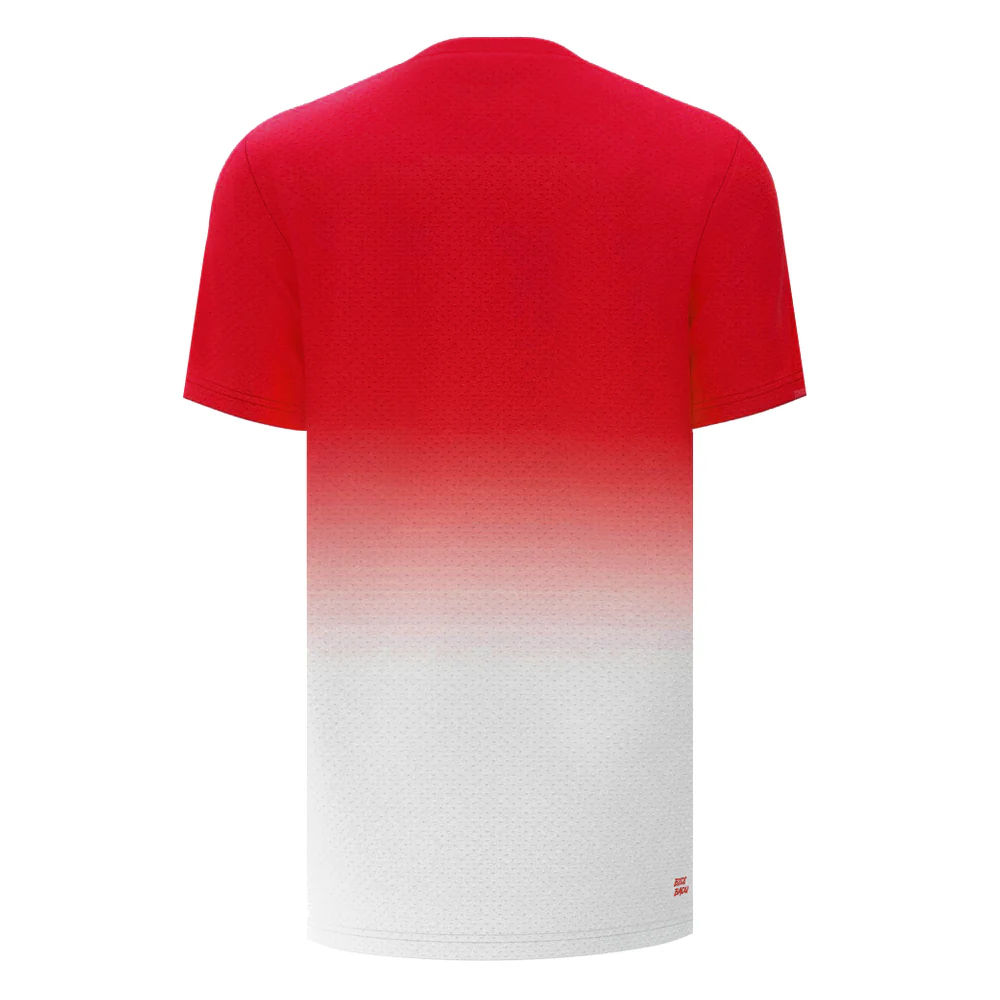 Bidi Badu Crew Gradiant Junior Tee (Garçon) - Rouge/Blanc – Image 3
