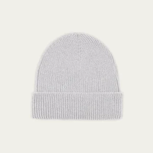 NITTO KNITWEAR - Bonnet Gris Clair