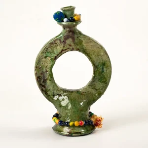 L'ÎLE BLEUE - BOUGEOIR ROND