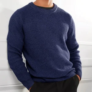 Zahir | Pull en maille basique pour l'automne pour homme
