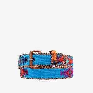 LA MANSA - Azul Cielo Ethnic Belt