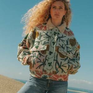 L'ÎLE BLEUE -  BLOUSON JIM FOURRÉ - SUZANI