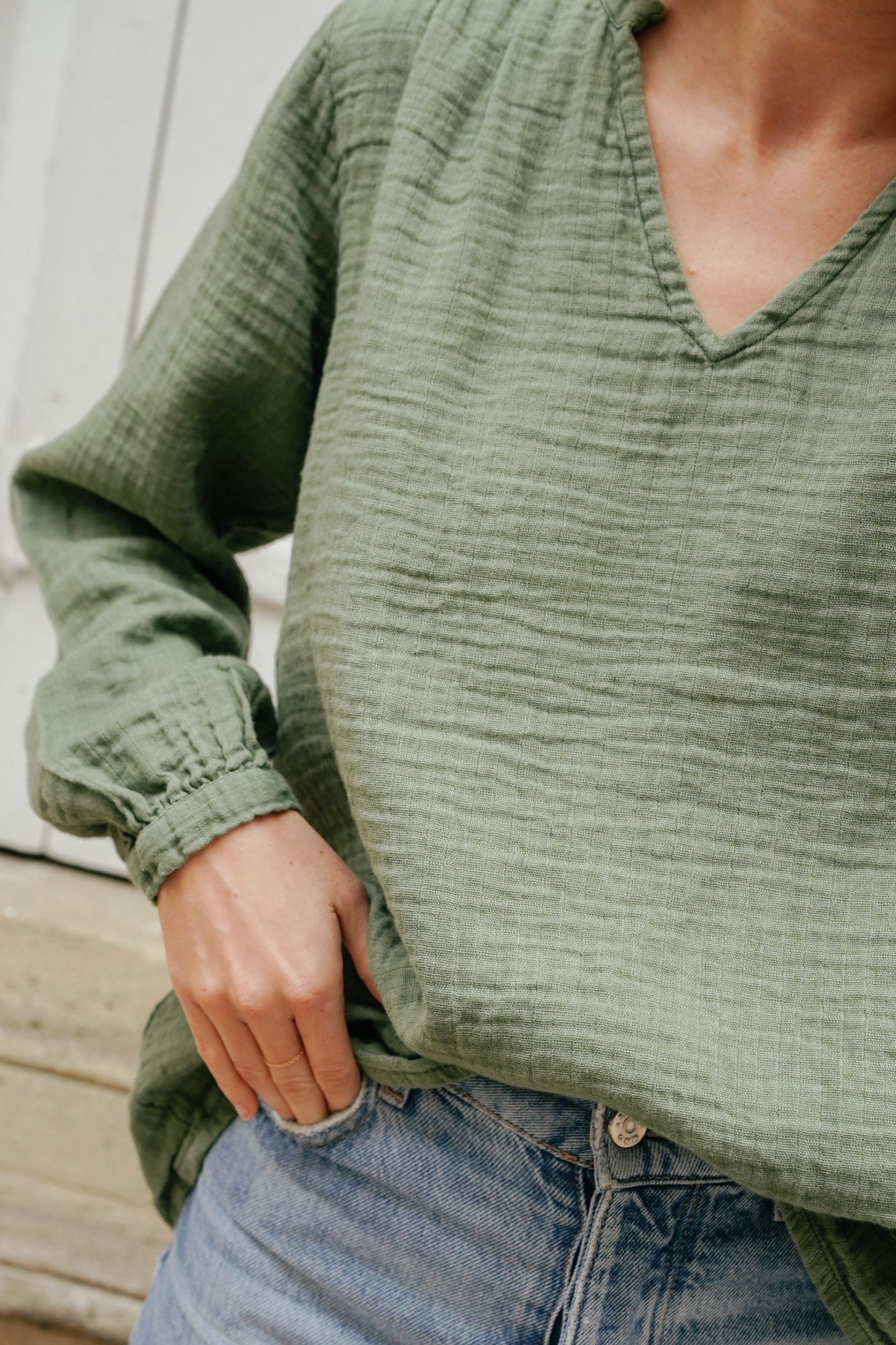 L'ÎLE BLEUE - Blouse Amélie – Image 4