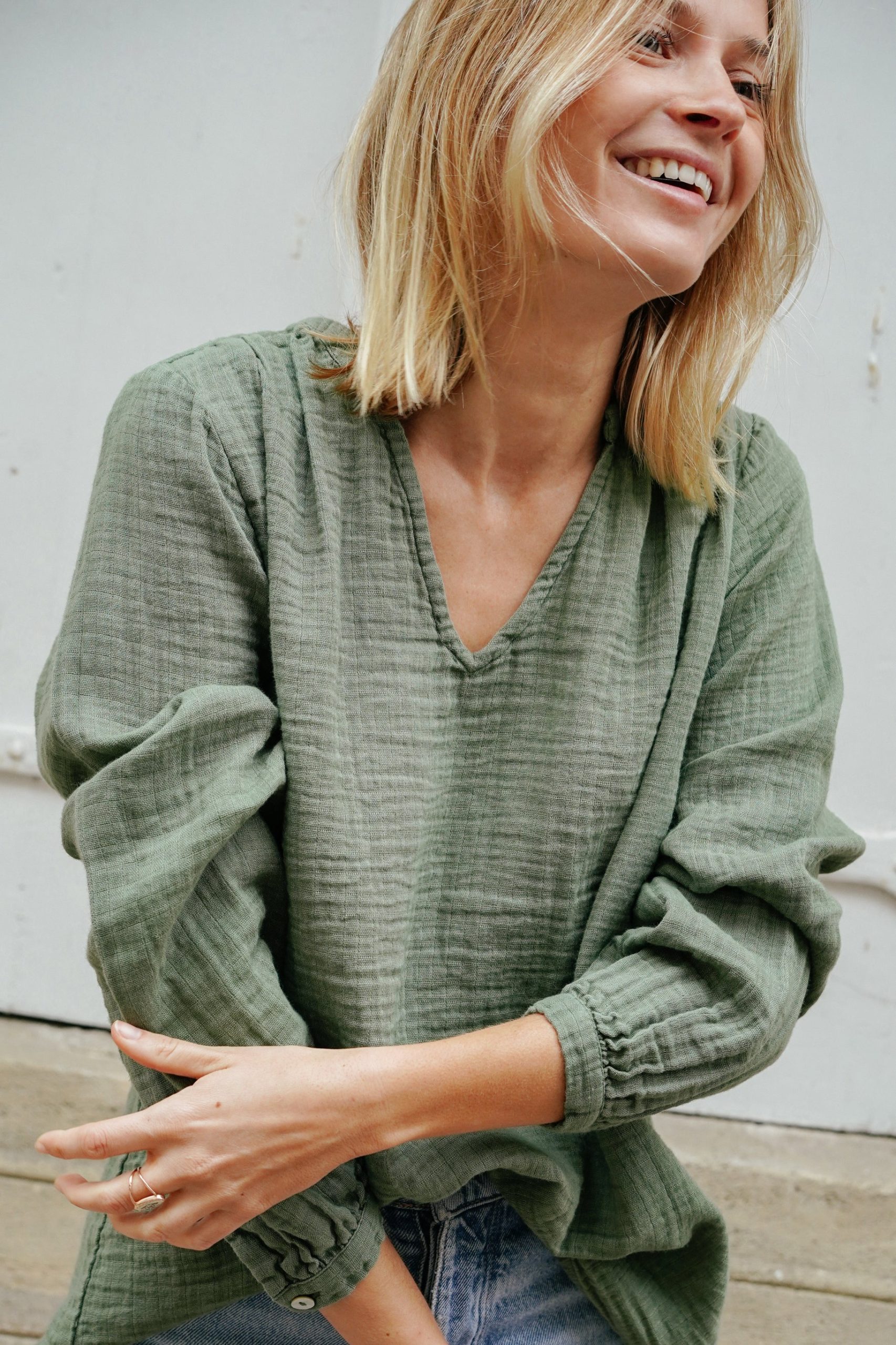 L'ÎLE BLEUE - Blouse Amélie – Image 7