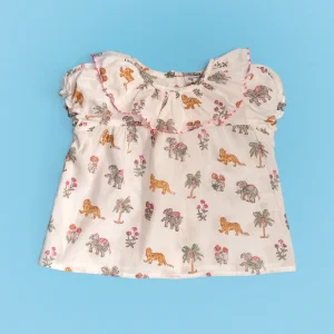 L'ÎLE BLEUE - Blouse Lou Imprimée