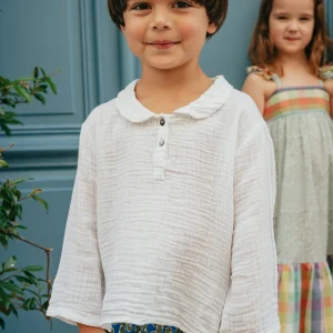 L'ÎLE BLEUE - Chemise Eugène Kid