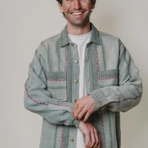 L'ÎLE BLEUE - Surchemise Paul