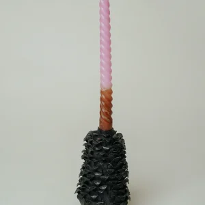 L'ÎLE BLEUE - Bougeoir Pigne de Pin 1