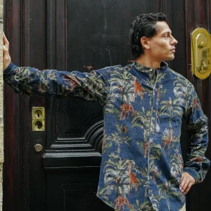 L'ÎLE BLEUE COLLECTION - Chemise Jasbir Corduroy