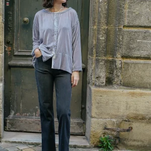 L'ÎLE BLEUE - Blouse Frieda Light Blue