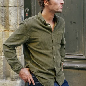 PORTUGUESE FLANNEL - Lobo Shirt Olive