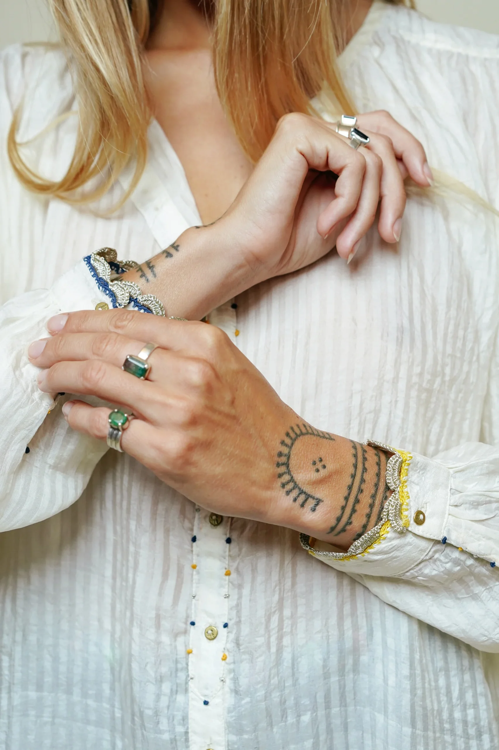 L'ÎLE BLEUE - Blouse Lily Soie – Image 7