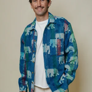 L'ÎLE BLEUE - Surchemise Paul