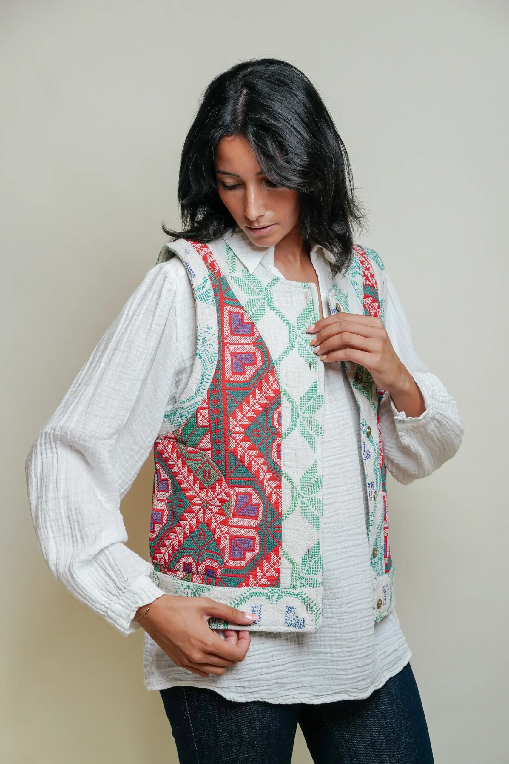 L'ÎLE BLEUE - Gilet Annie - Lahori – Image 6