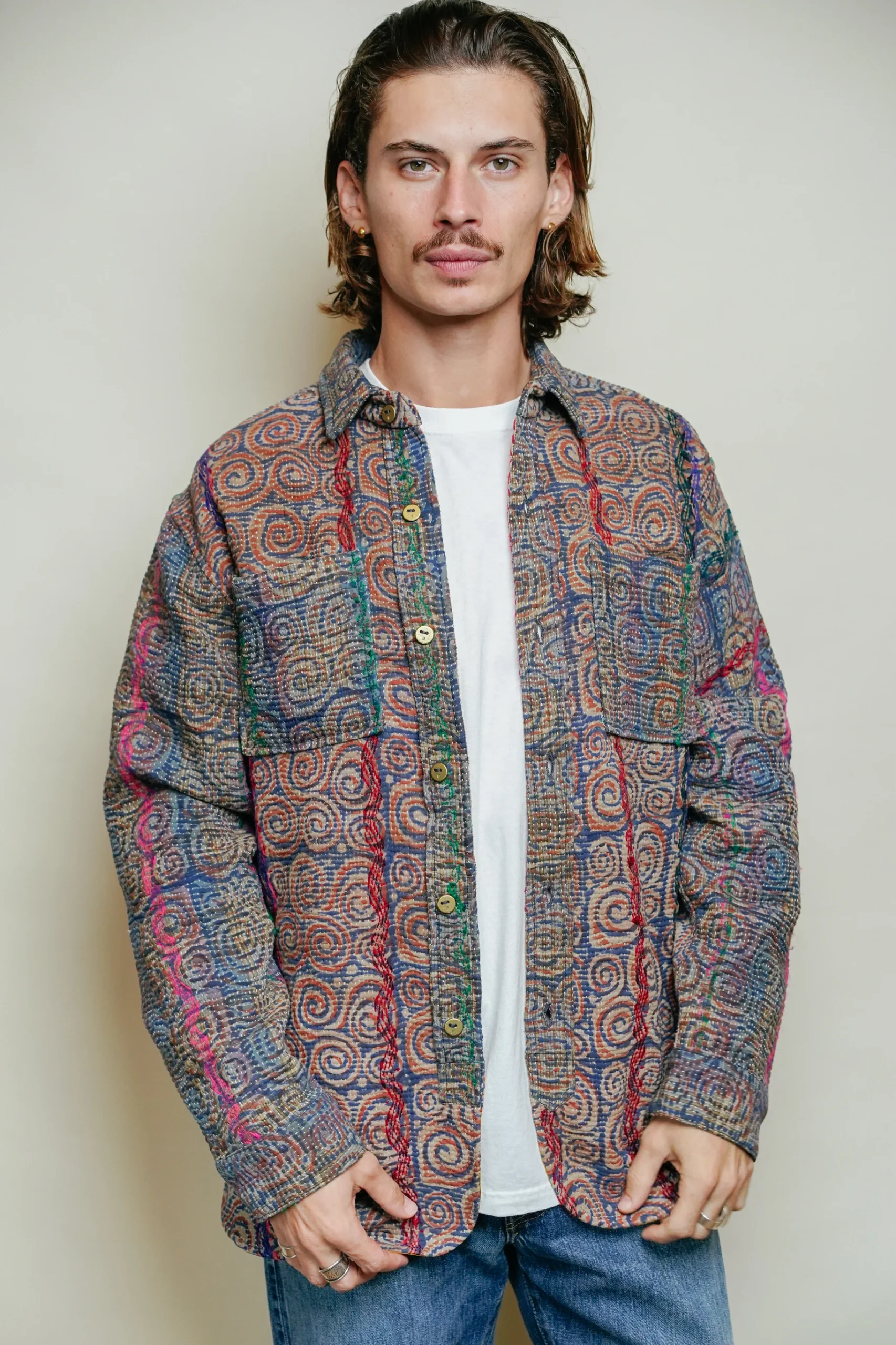 L'ÎLE BLEUE - Surchemise Paul