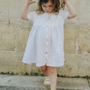 L'ÎLE BLEUE - Robe Jadou Blanche