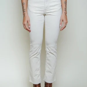 ACQUAVERDE - Jean Cara Velours Côtelé Natural