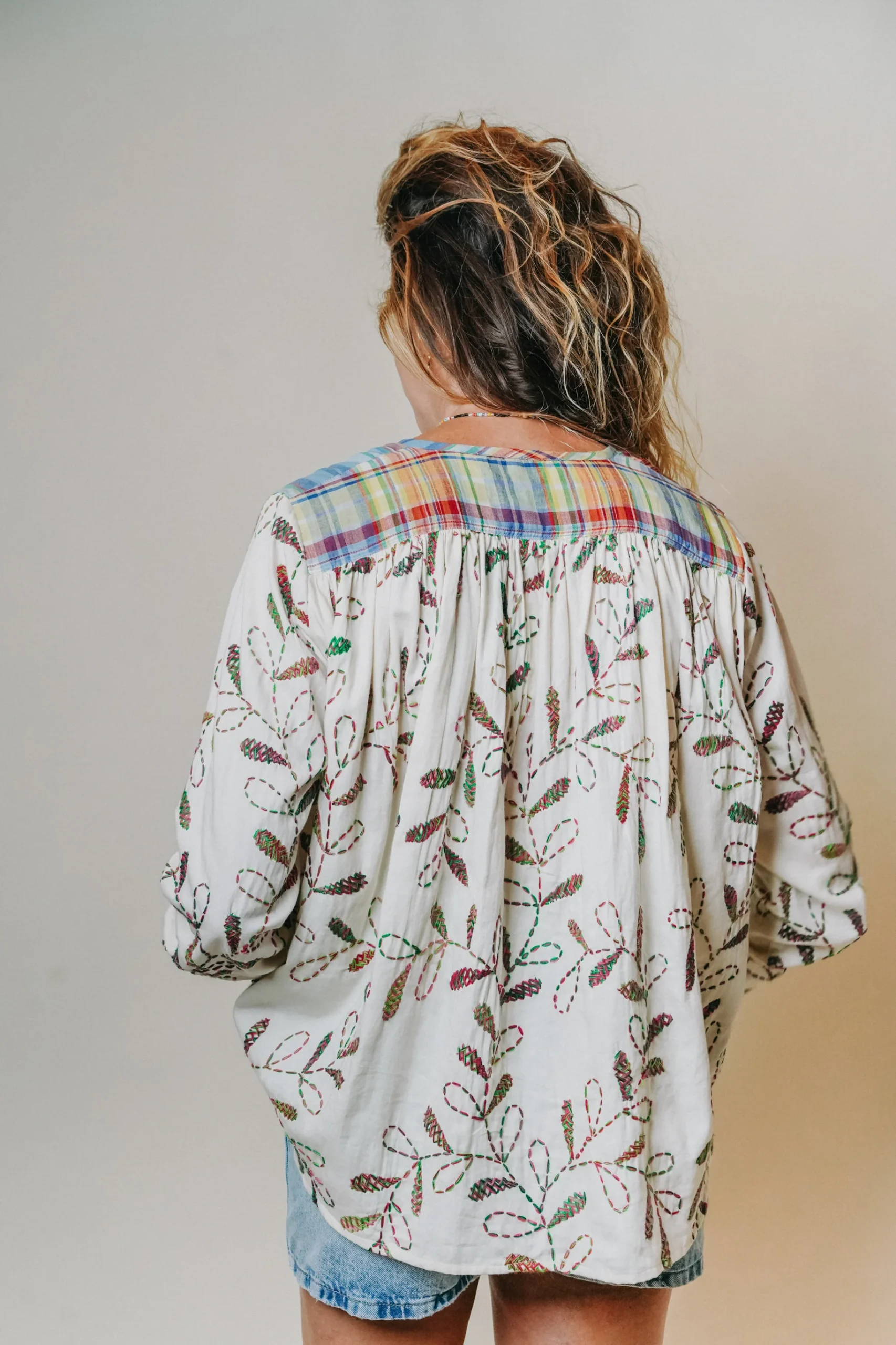 L'ÎLE BLEUE - Blouse Lily Flower – Image 7