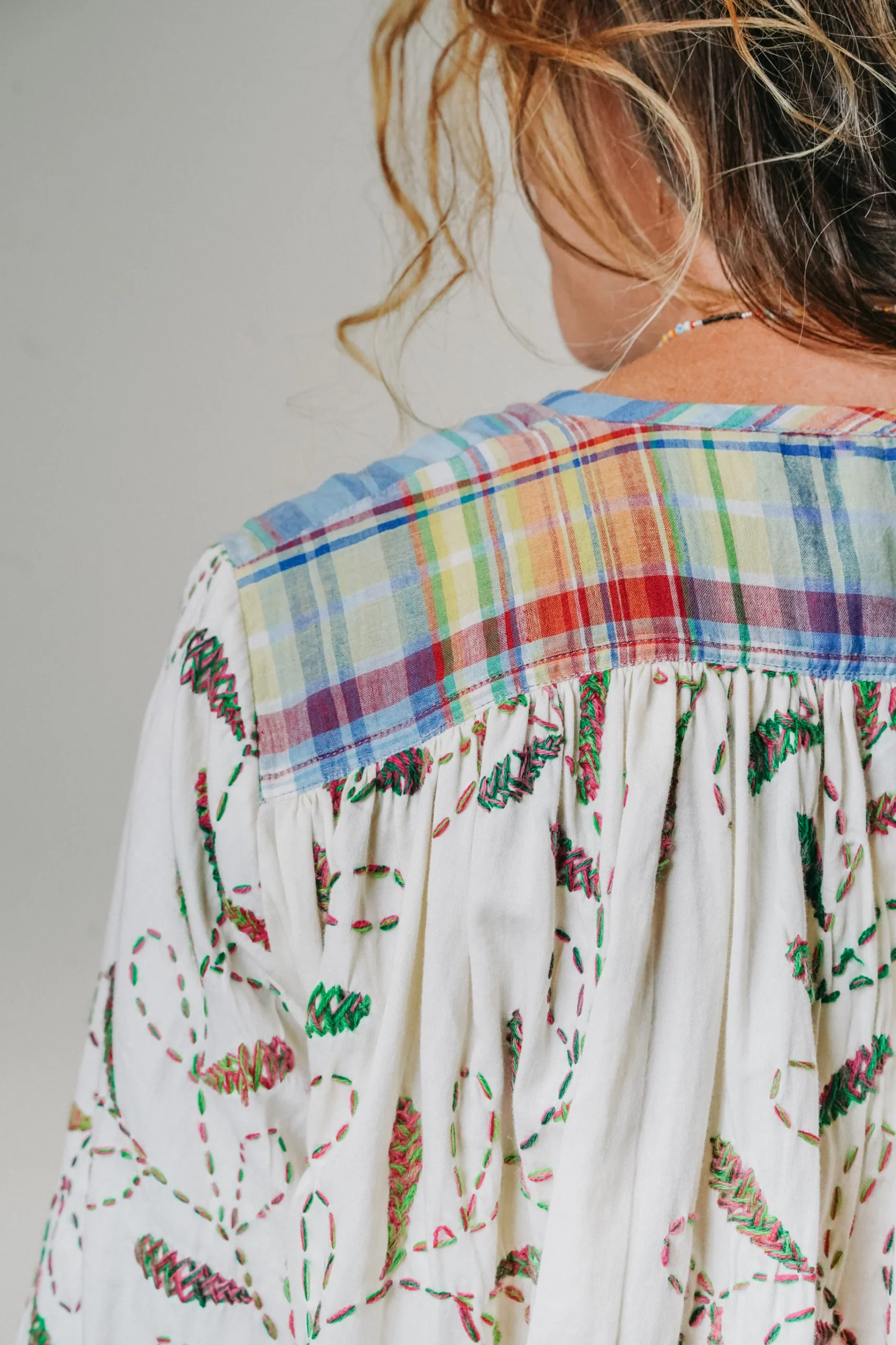 L'ÎLE BLEUE - Blouse Lily Flower – Image 3