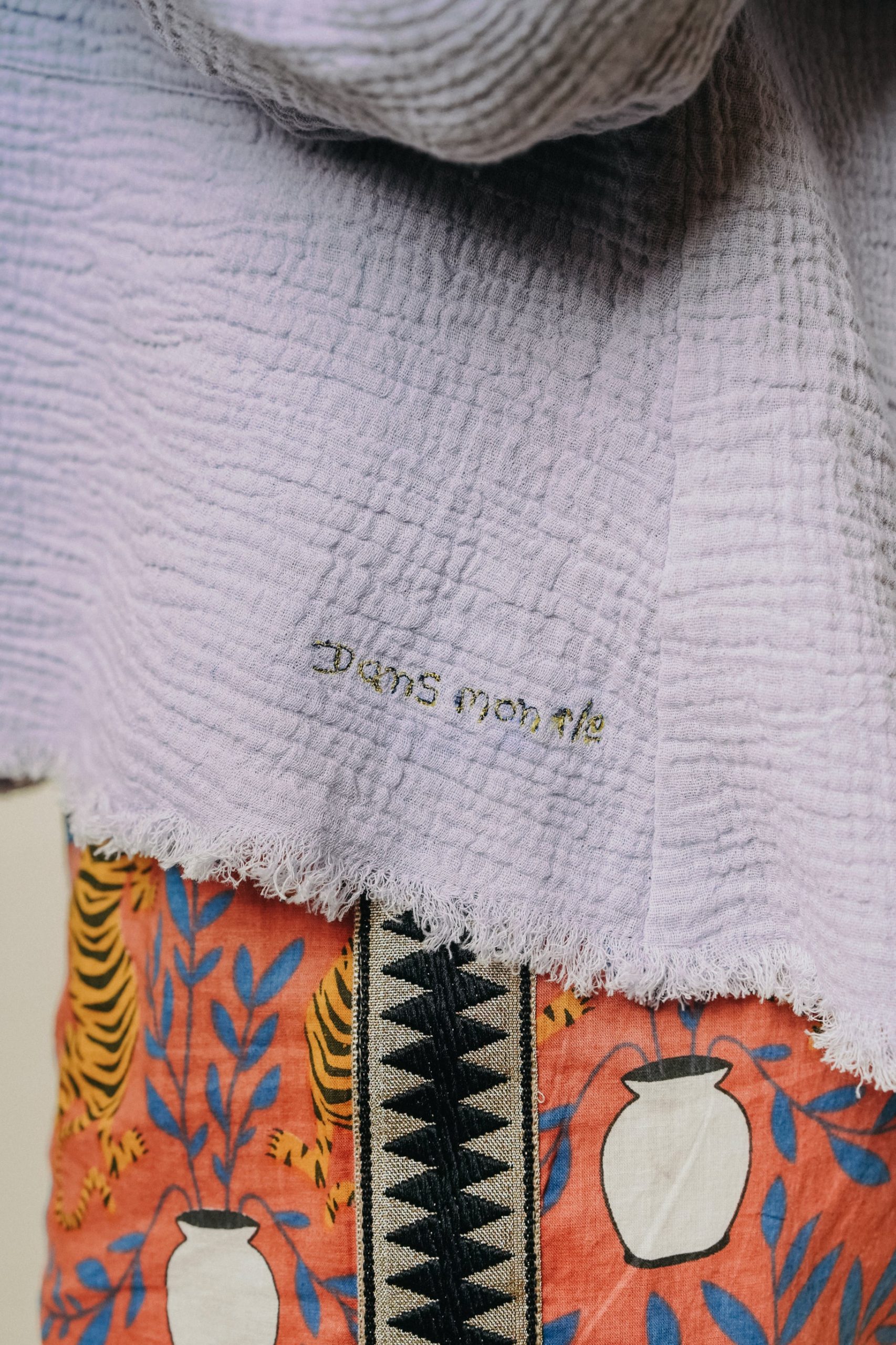 L'ÎLE BLEUE - Blouse Kamini Lila – Image 5