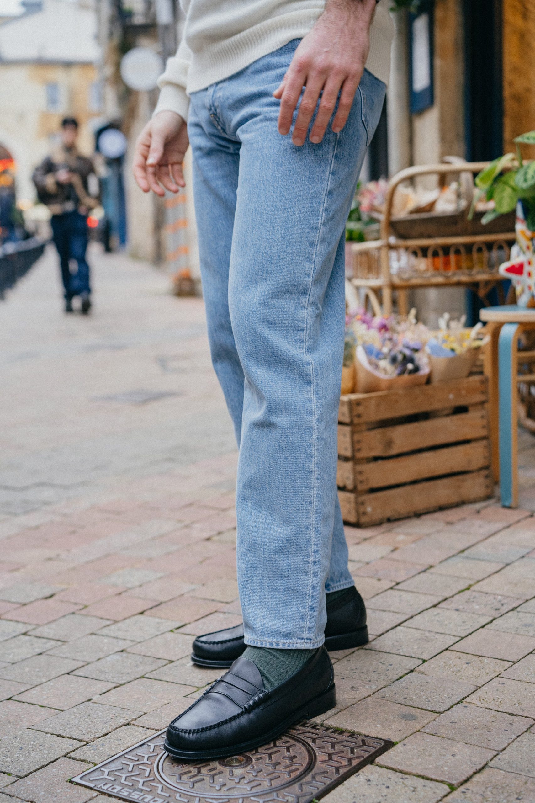 G.H. BASS & CO. - Weejuns Heritage Larson Penny Black Cuir Mat – Image 4