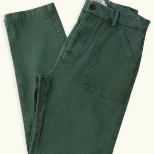 CUISSE DE GRENOUILLE - Pantalon Fatigue Vert Sapin
