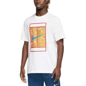Nike Court Dri-Fit Tee Court (Homme) - Blanc