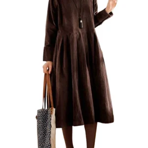 Zoe | Robe en velours français