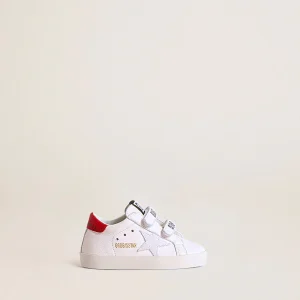 GOLDEN GOOSE - Baby School Red