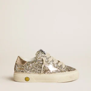GOLDEN GOOSE - May Glitter Laminated